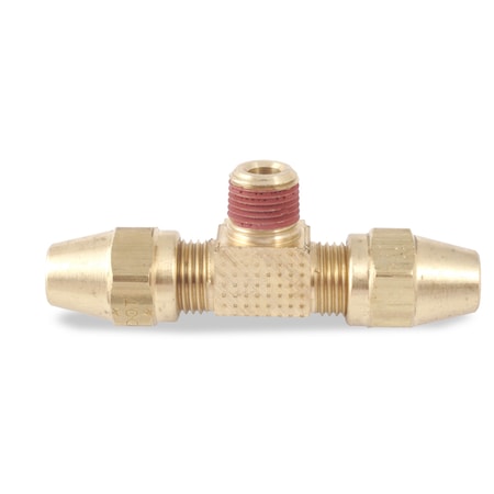 Velvac Comp Fttng, Tee, 3/8 Tube X 3/8 Npt 013060